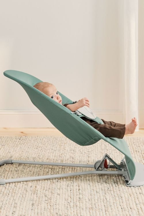 BabyBjörn - Bouncer Balance Soft, Cotton Black and Dark Grey