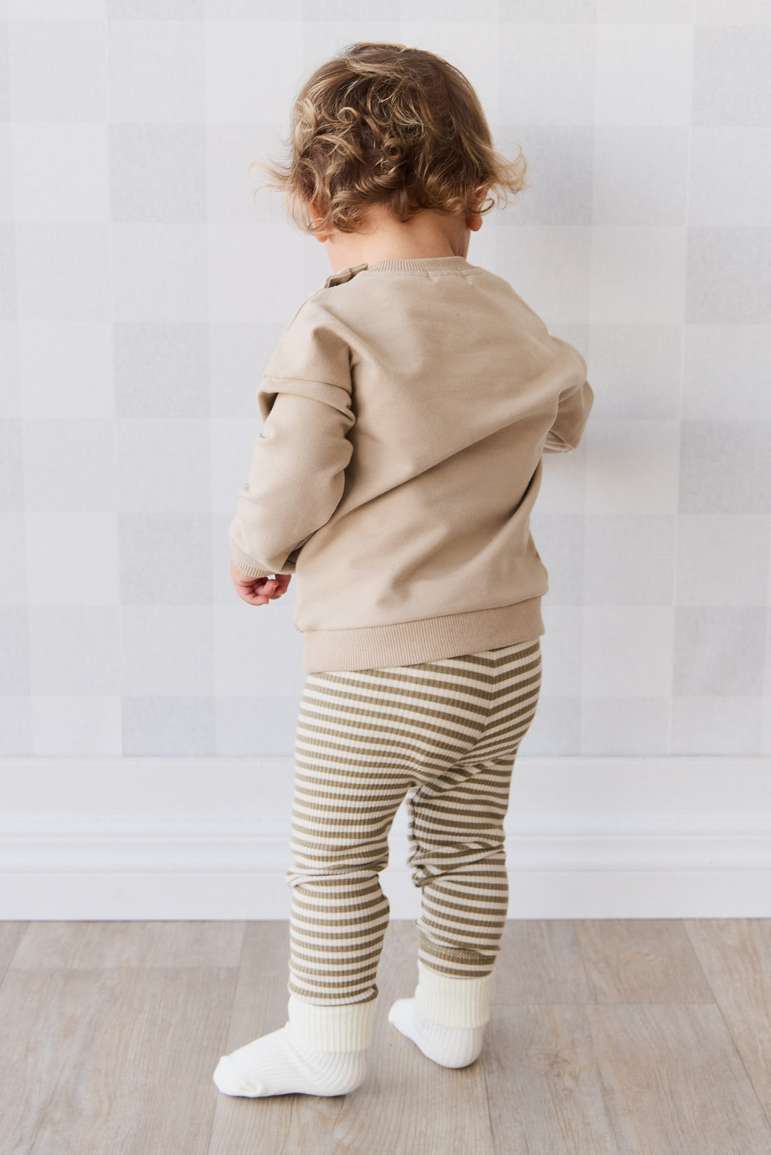 Jamie Kay - Chandail en Tricot Ethan, Ourson Baume