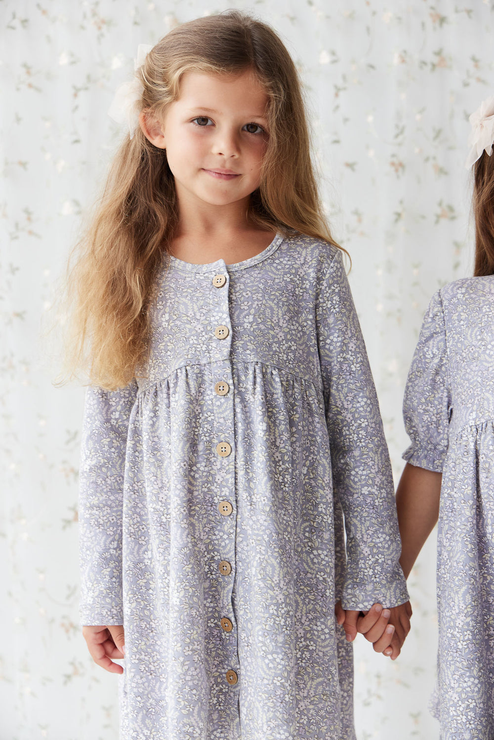 Jamie Kay - Robe en Coton Biologique Poppy, Lilas d'Avril