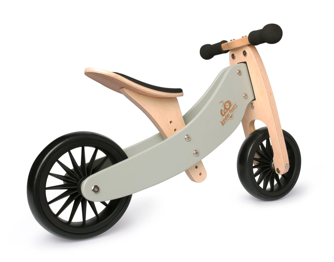 Vélo d'Équilibre Tiny Tot PLUS 2-en-1, Sauge Argent