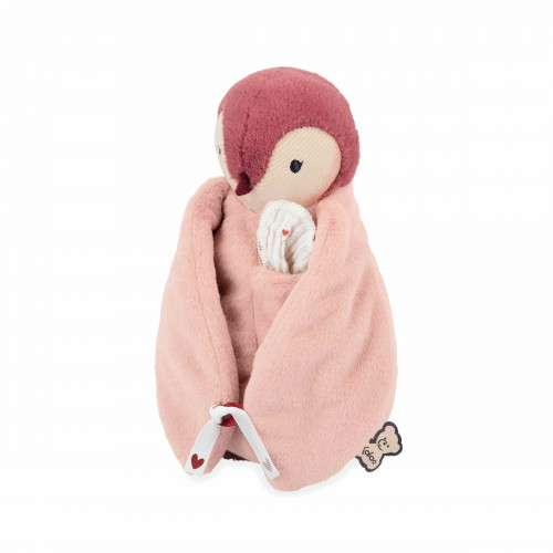 Peluche Bisou, Pingouin Rose