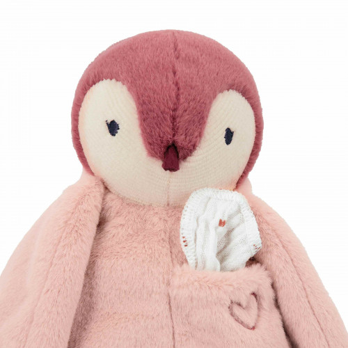 Peluche Bisou, Pingouin Rose