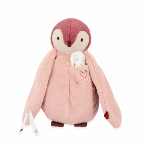 Peluche Bisou, Pingouin Rose