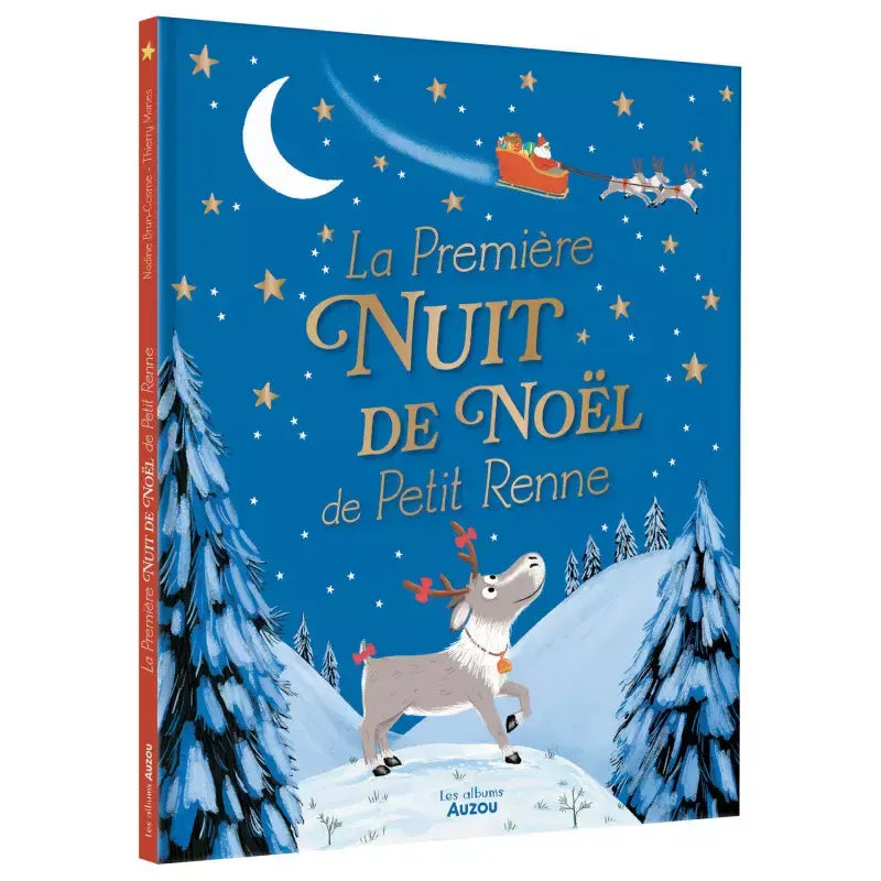 Auzou - Livre, La Première Nuit de Noël de Petit Renne, 3 ans et +