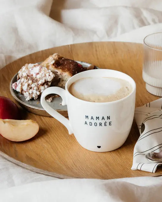 Tasse en Porcelaine, Maman Adorée