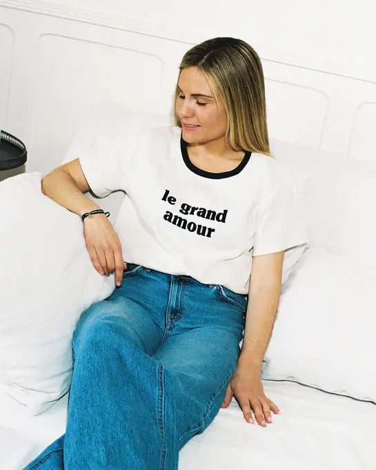 T-Shirt en Coton Biologique pour Adulte, Le Grand Amour