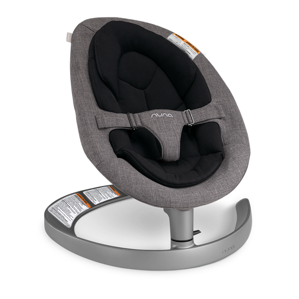 Nuna - Leaf Grow Baby Seat with Toy Bar, Charcoal