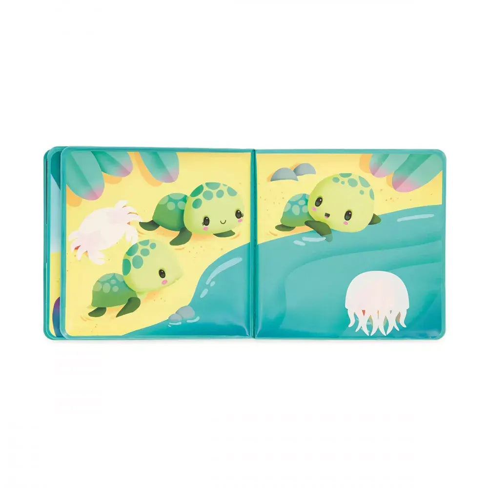 Janod - My Magic Bath Book, Turtle