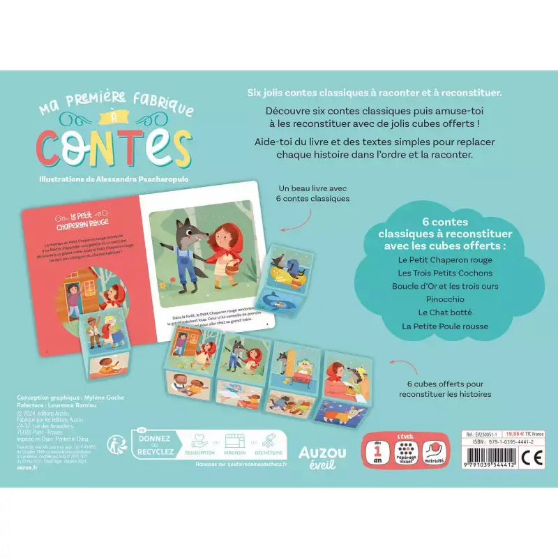 Auzou - Coffret Ma Première Fabrique à Contes