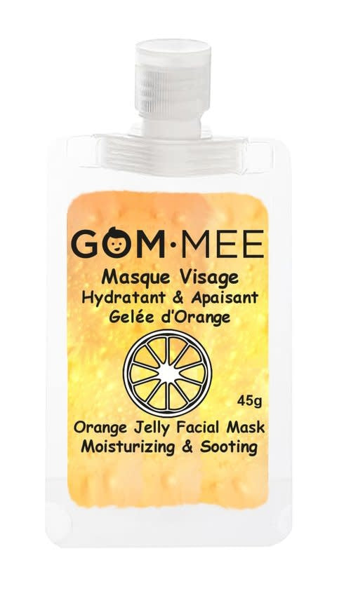 GOM.MEE - Masque Hydratant pour le Visage, Gelée d'Orange