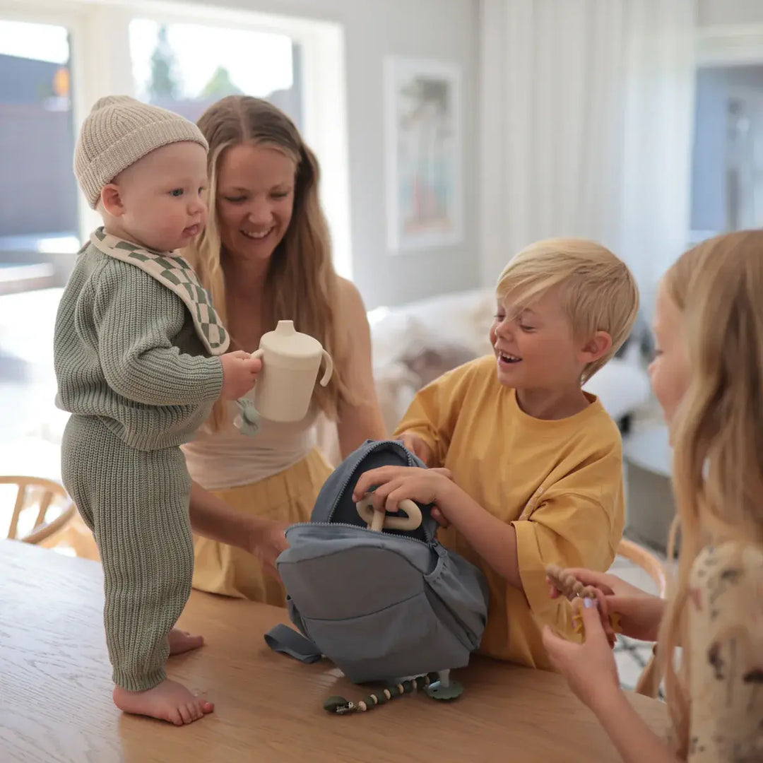 Mushie - Mini Sac à Dos pour Enfants, Alizés