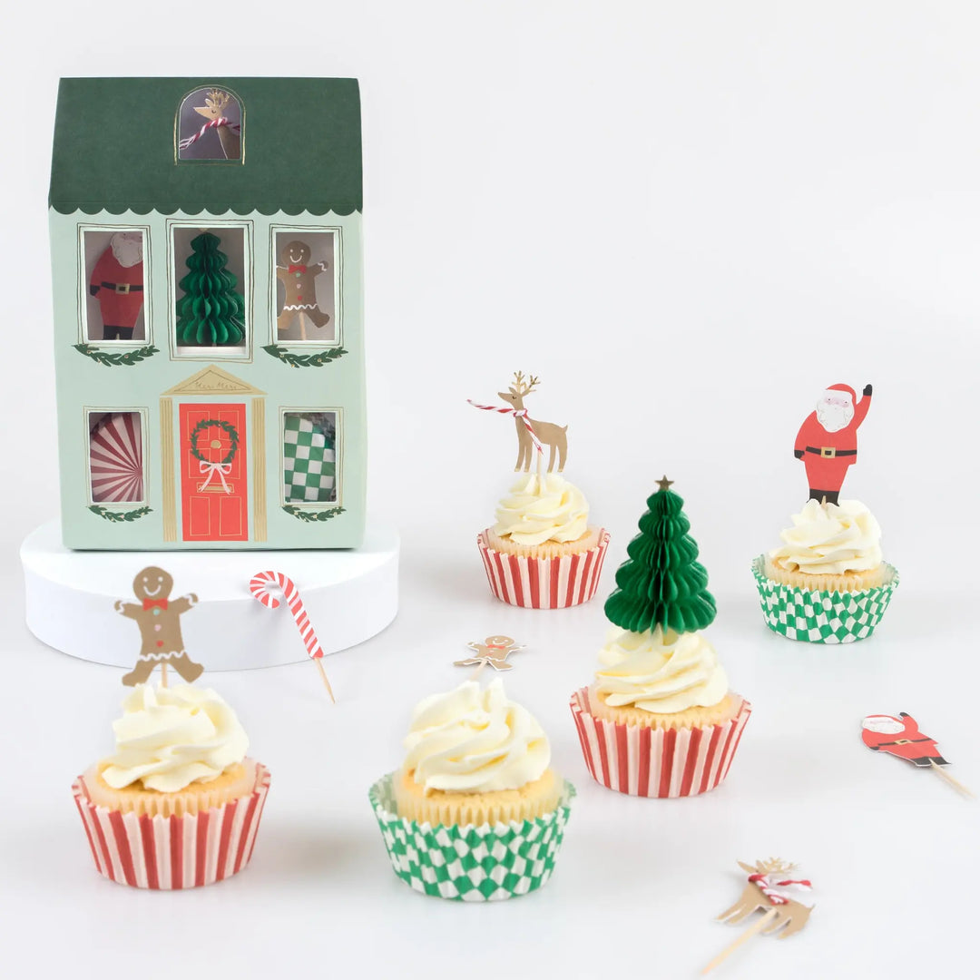 Meri Meri - Cupcake Kit, Festive House