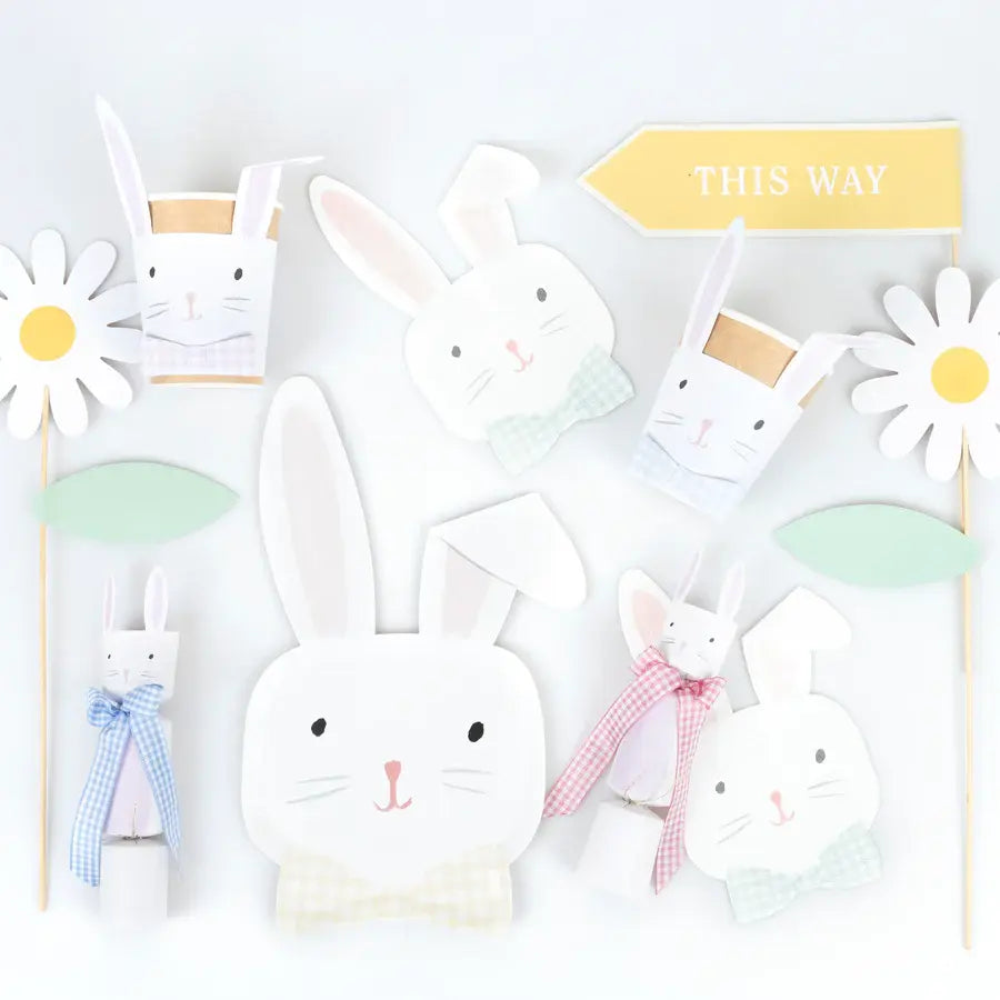 Pack Of 8 Paper Cups, Easter Bunny