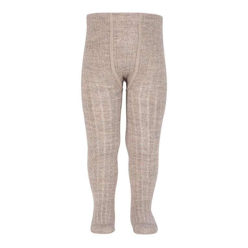 Condor - Merino Wool Rib Tights, Nougat