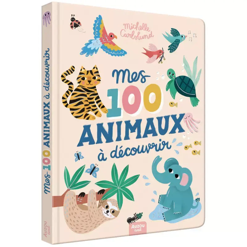 Auzou - Livre, Mes 100 Animaux à Découvrir