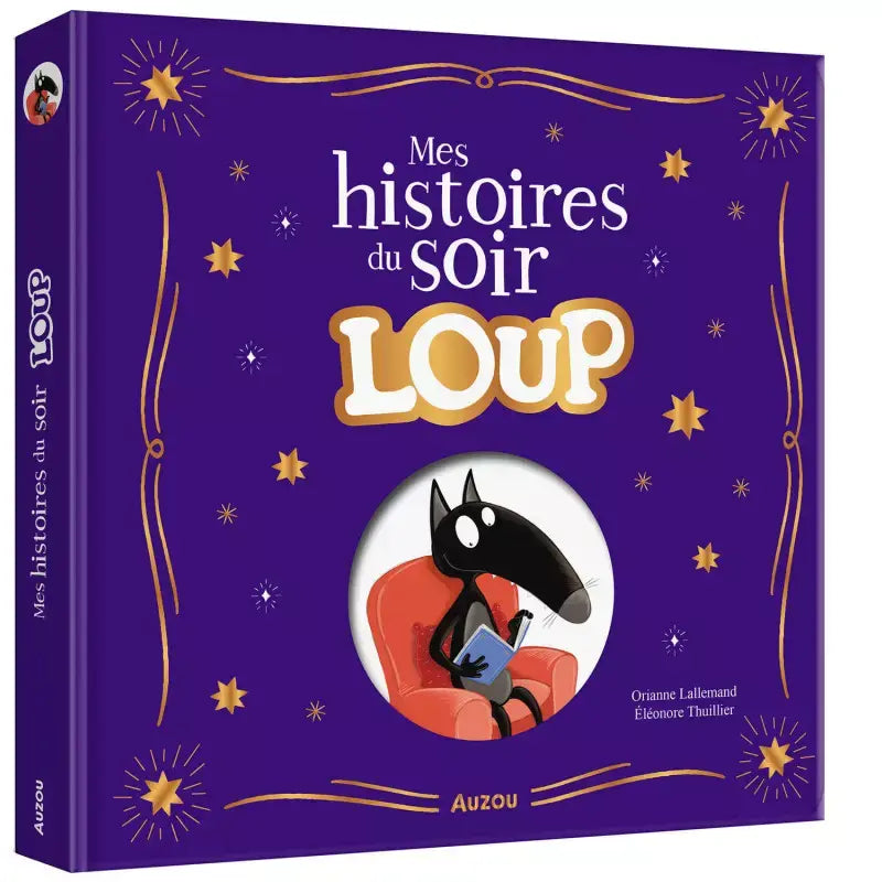 Auzou - Livre, Mes Histoires du Soir, Loup, 3 ans et +