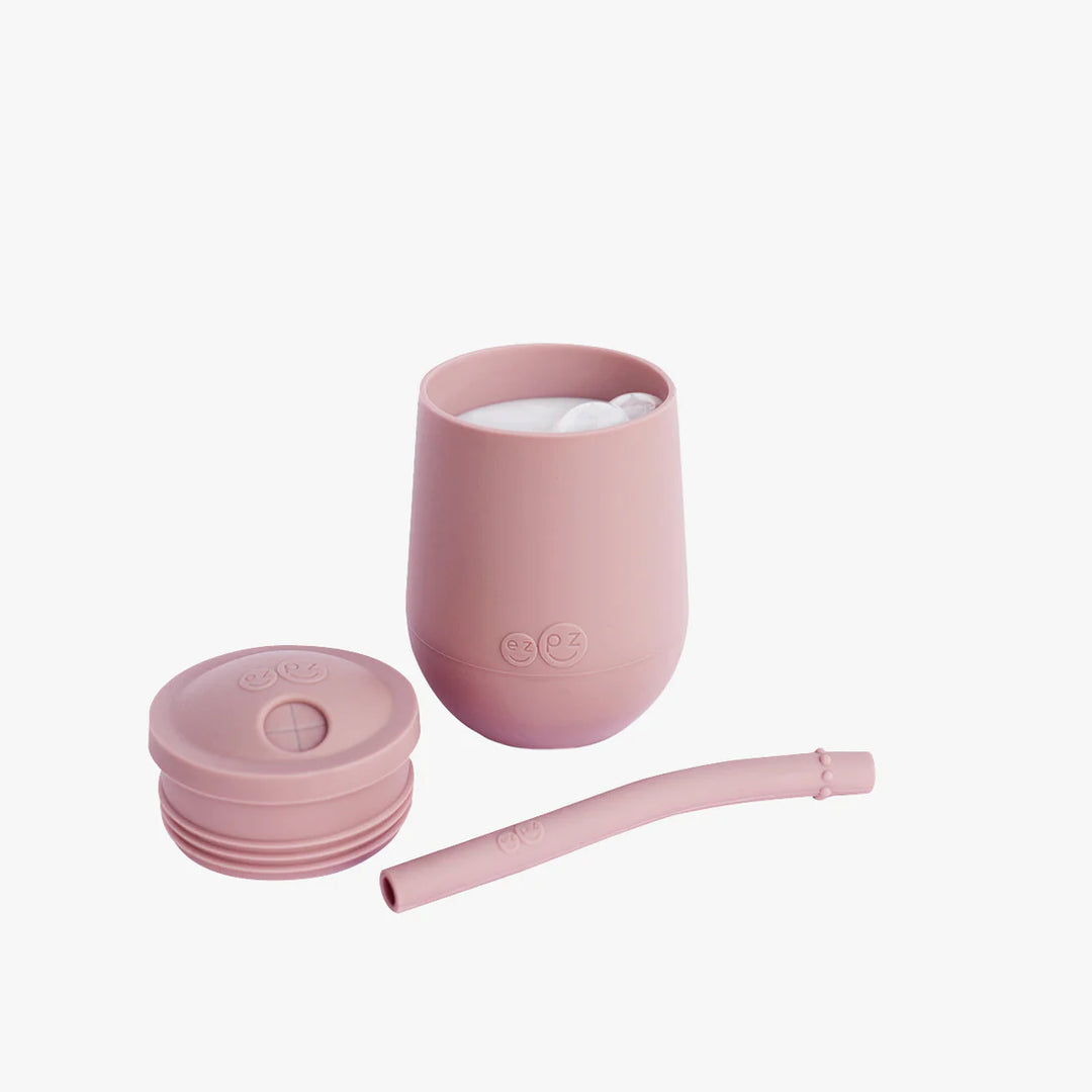 EzPz - Mini Cup and Straw Training System, Blush