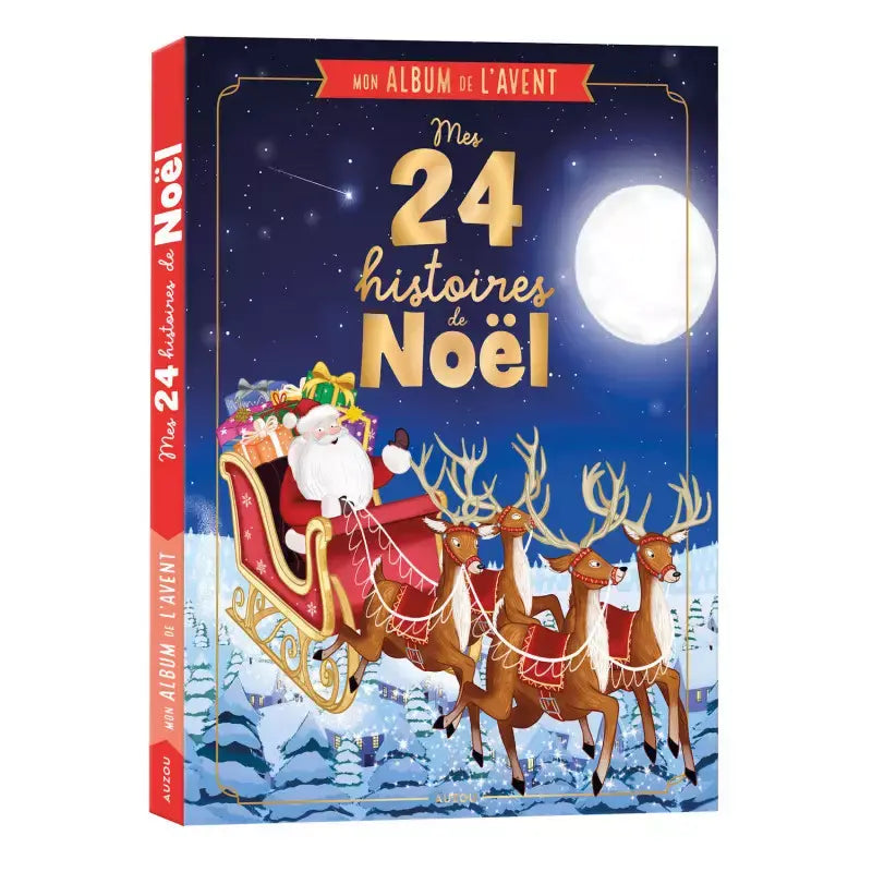 Auzou - Mon Album de l'Avent, Mes 24 Histoires de Noël, 3 ans et +