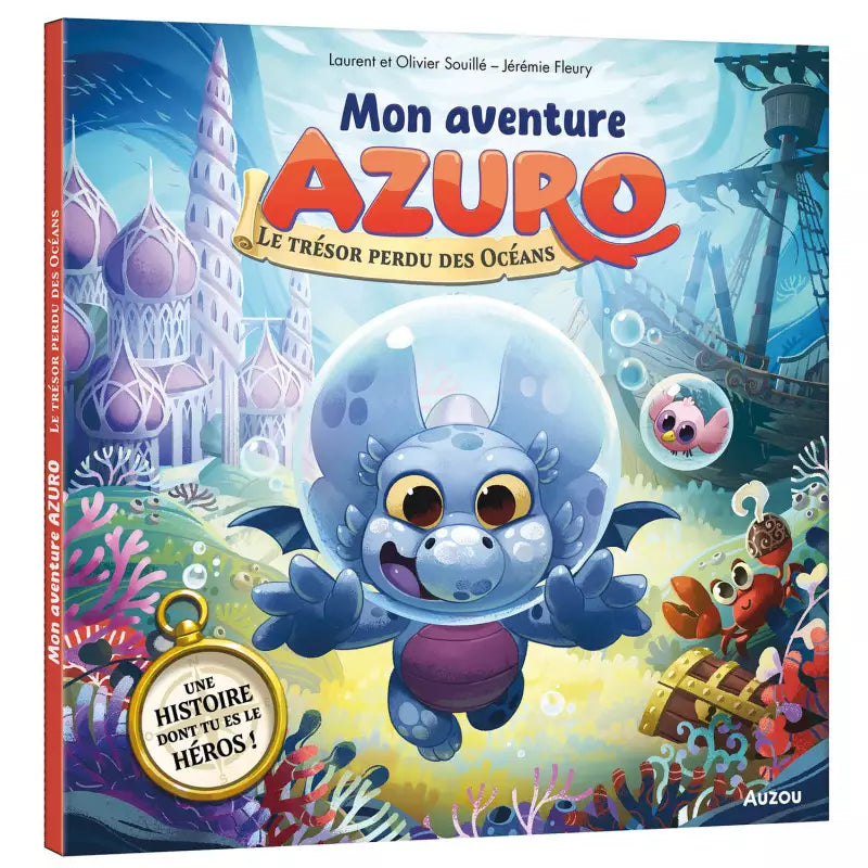 Auzou - Mon Livre-Jeu Azuro, Le Trésor Perdu des Océans