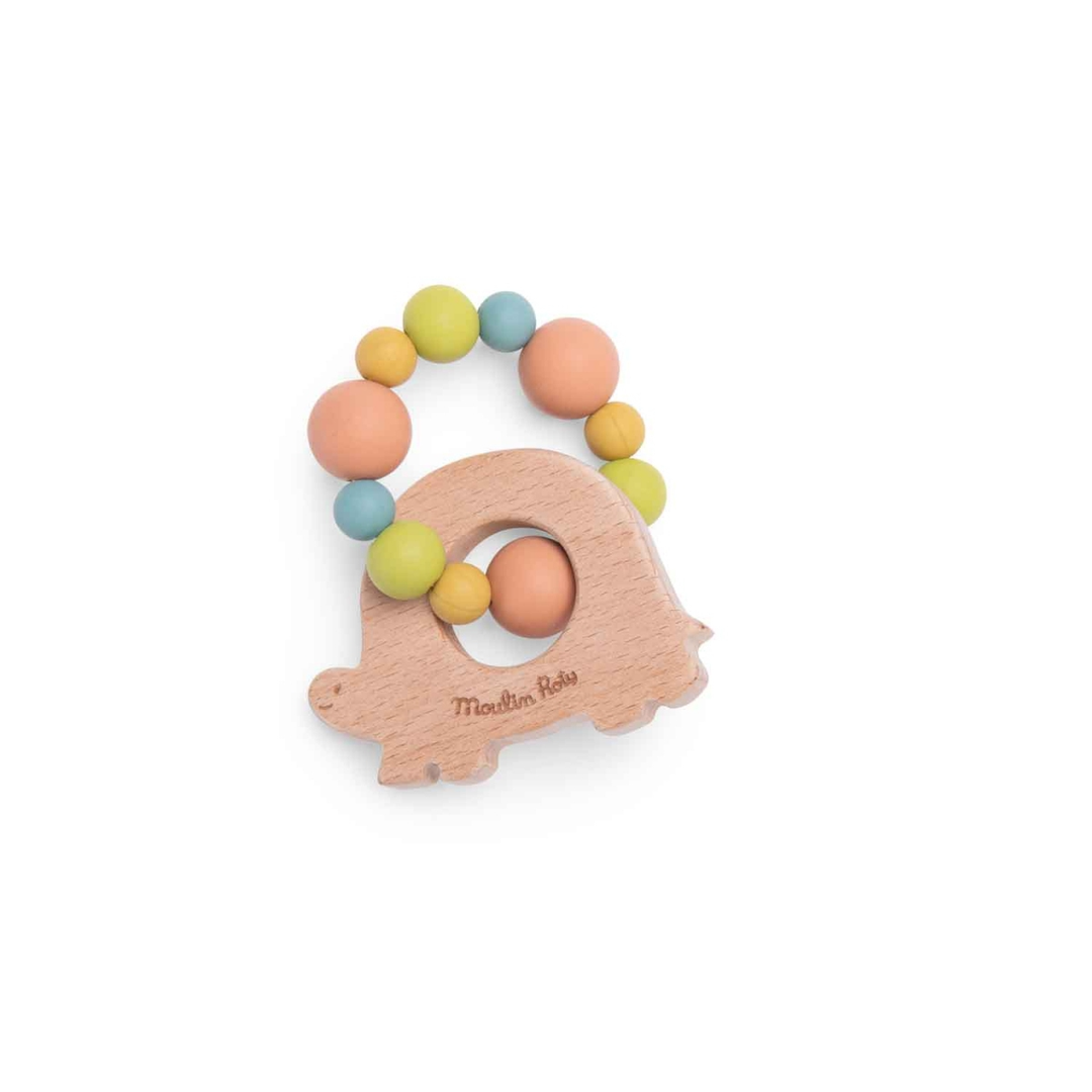 Moulin Roty - Teething Toy, Three Little Bunnies