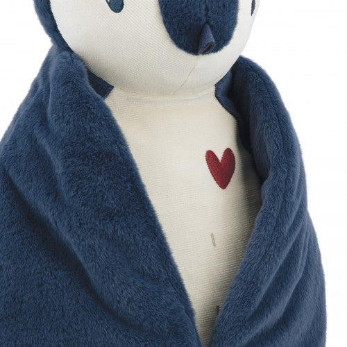 Grande Peluche Câlin avec Couverture, Pingouin