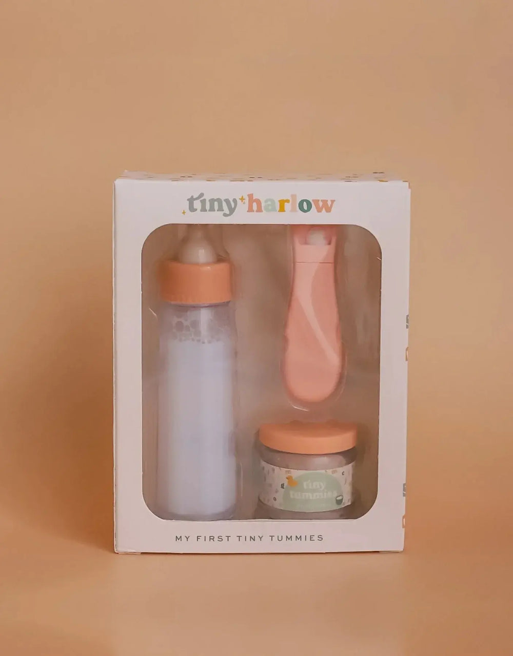 Tiny Harlow - Ensemble de Purée et Bouteille de Lait pour Poupée, Céréale