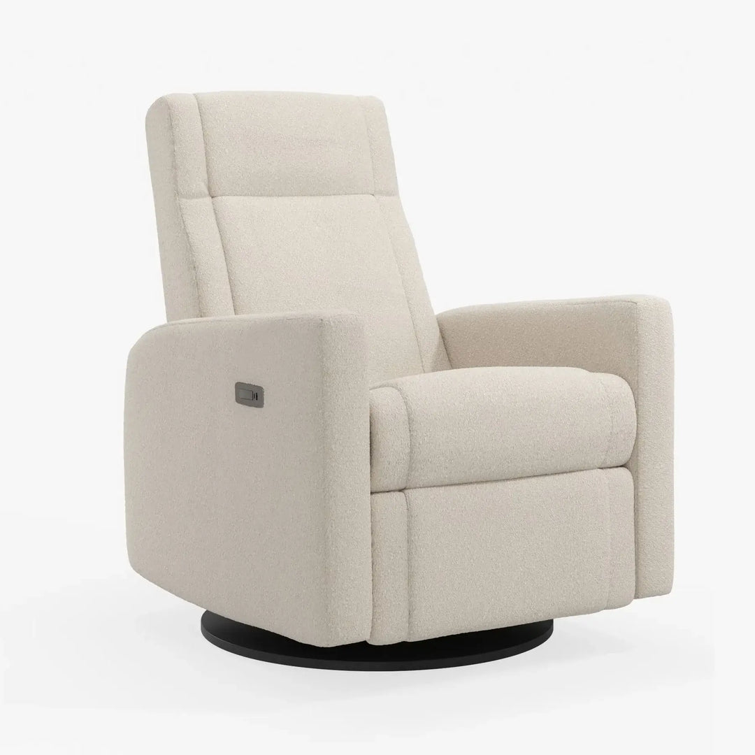 Jaymar BB - Fauteuil Motorisé Pivotant Inclinable Nelly, Mouton Crème