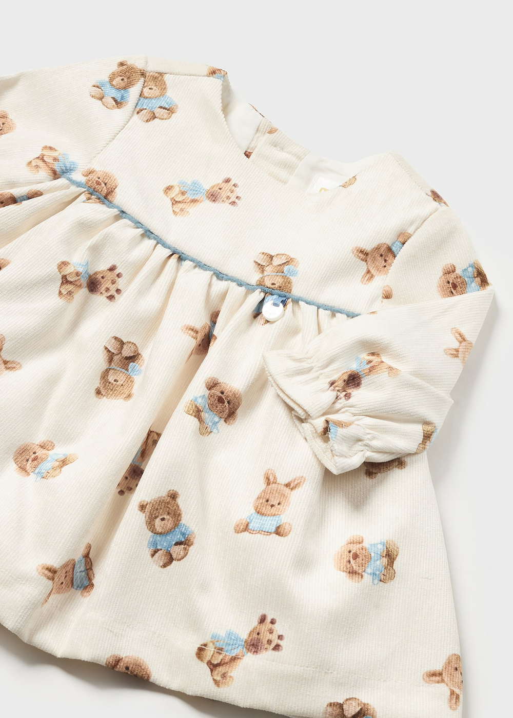 Mayoral - Robe Imprimée en Coton, Jouets en Peluche