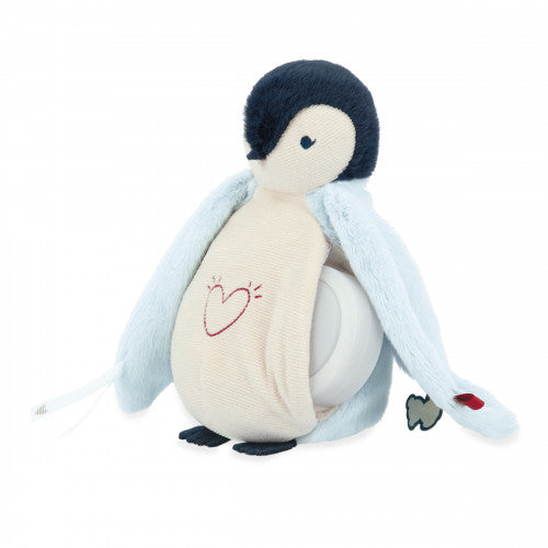 Peluche Veilleuse, Pingouin Bleu