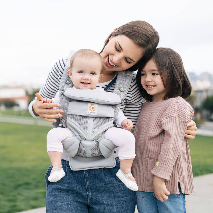 Ergobaby - Omni 360 Cool Air Baby Carrier, Pearl Grey Mesh