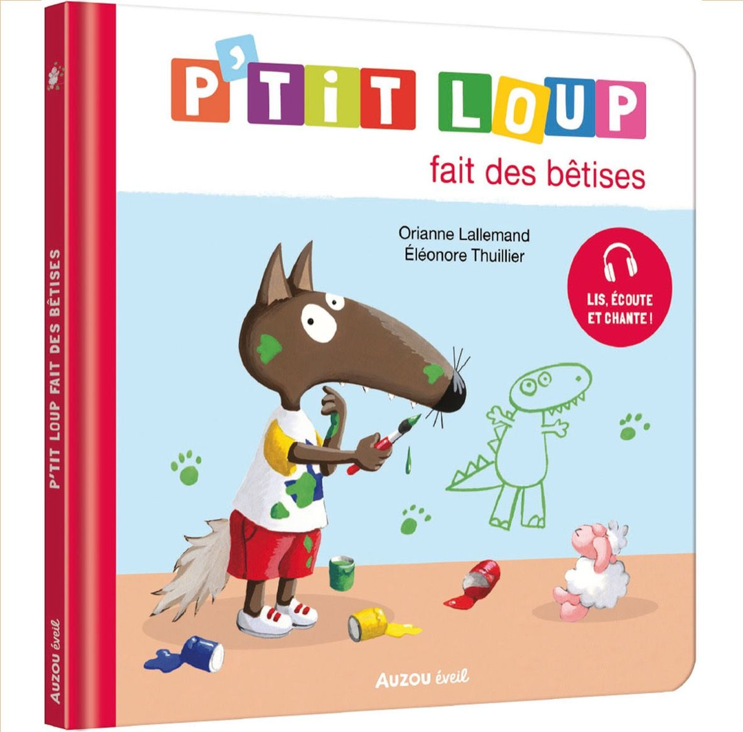 Auzou - Book, P'tit Loup Fait des Bêtises