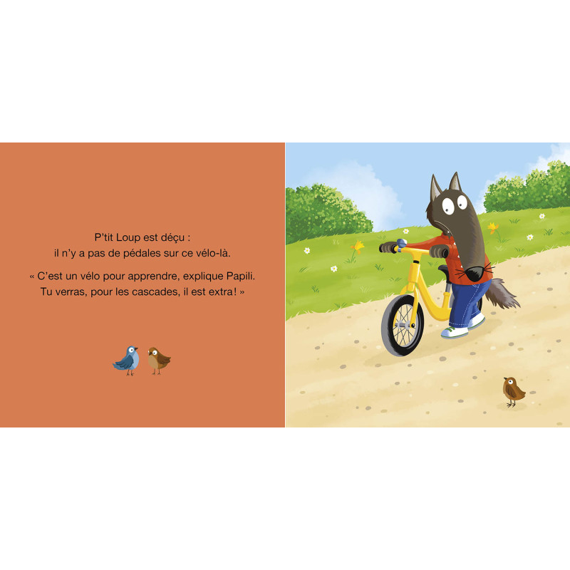 Auzou - Book, P'tit Loup Fait du Vélo