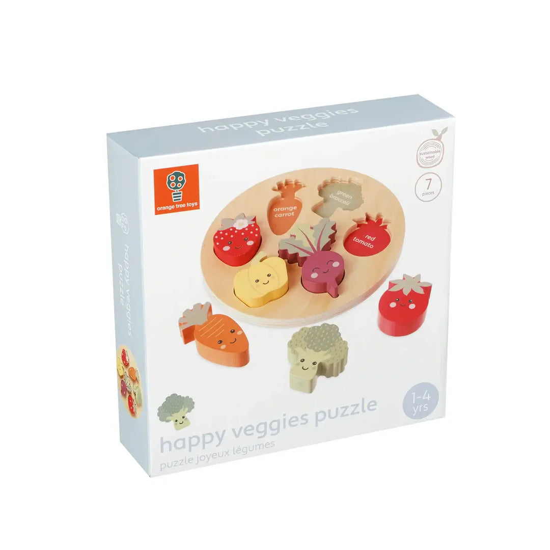 Orange Tree Toys - Casse-Tête en Bois, Légumes