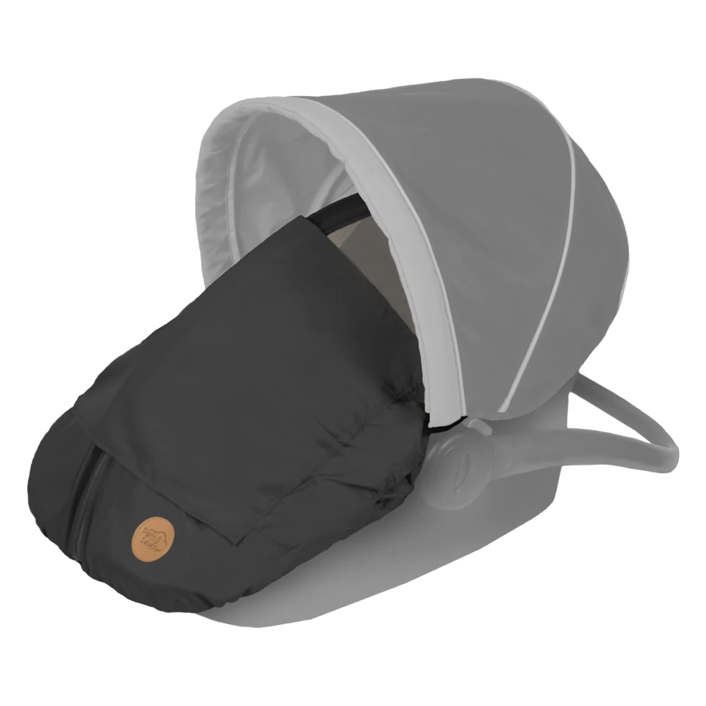 Petit Coulou - Summer Baby Car Seat Cover, Espresso