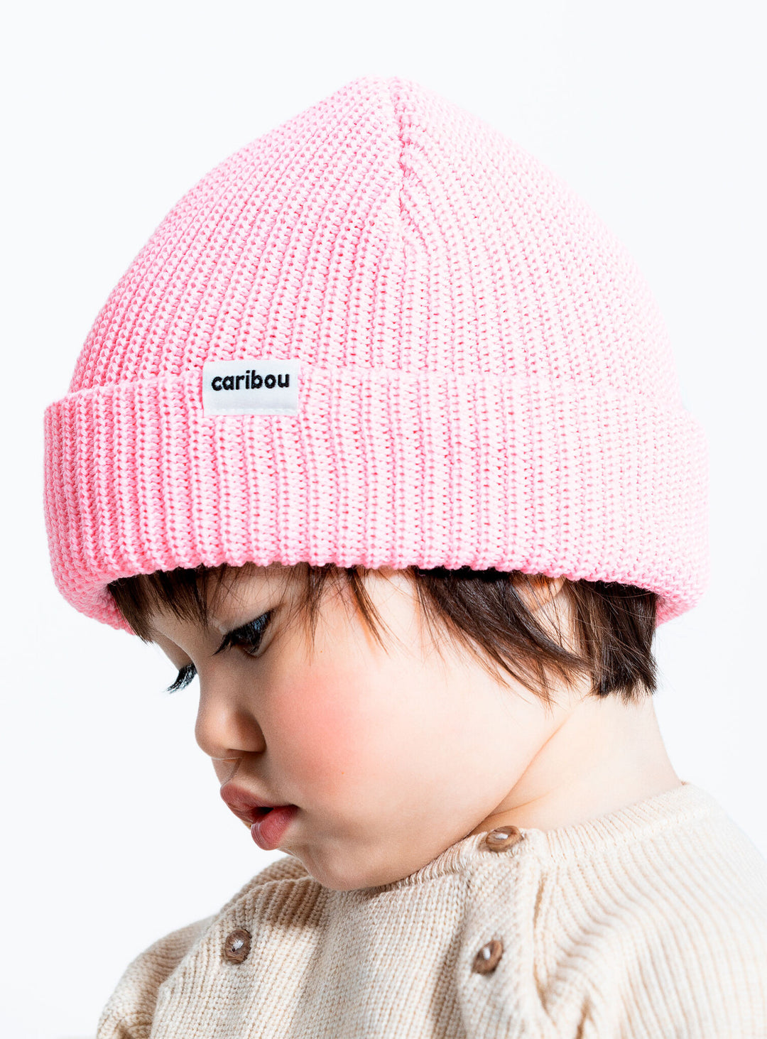 Caribou - Fisherman Merino Wool Hat, Pink