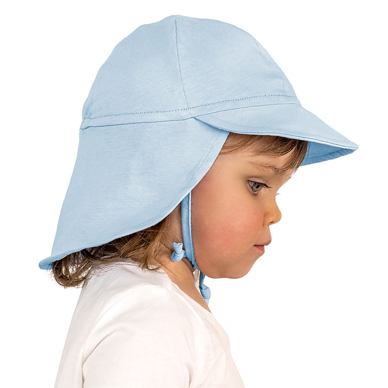 Casquette Souple pour Bébé en Coton, Bleu