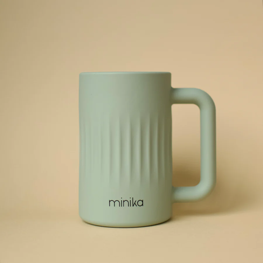 Minika - Tasse de Rinçage pour le Bain, Sauge