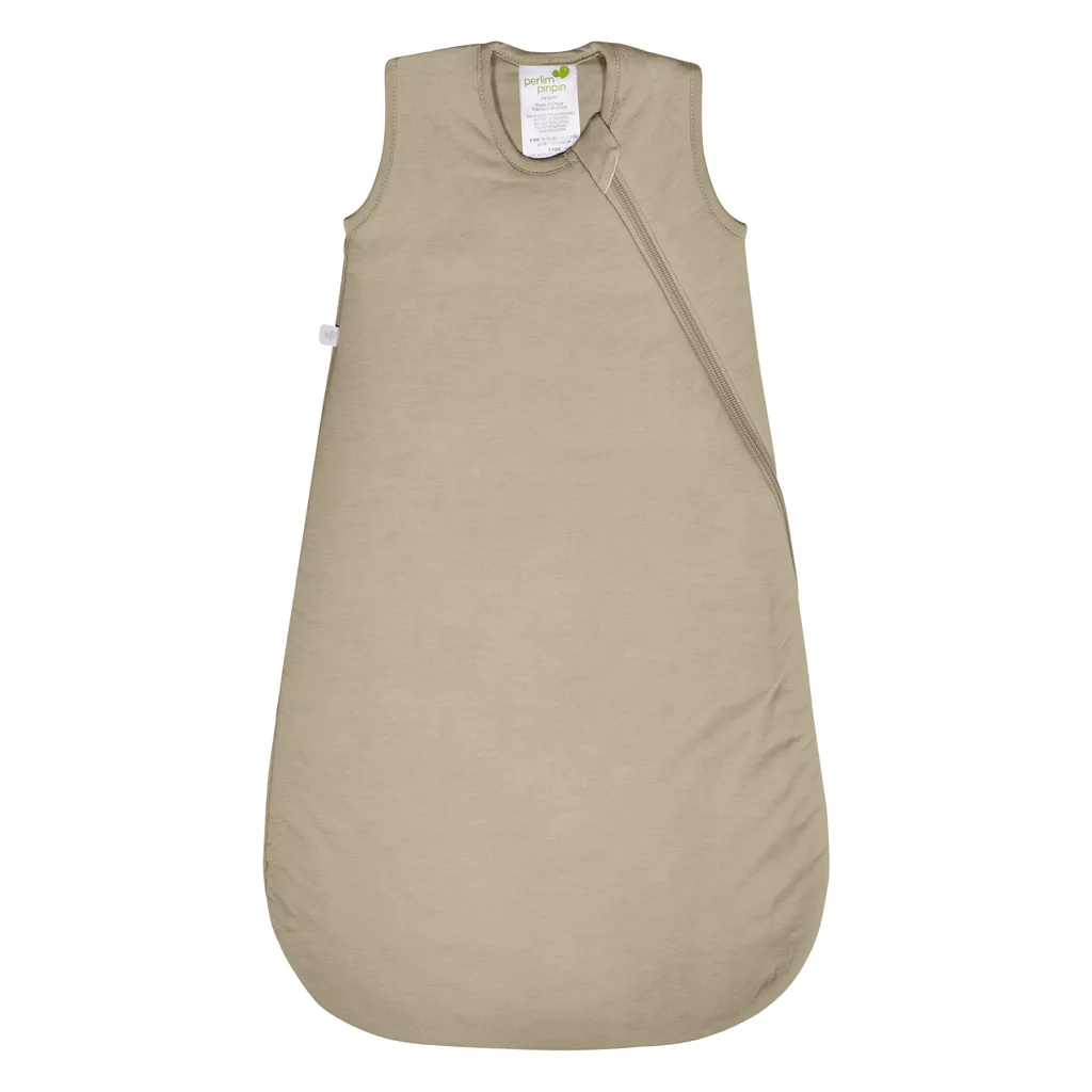 Perlimpinpin - Dormeuse Matelassée en Bambou 1 TOG, Taupe