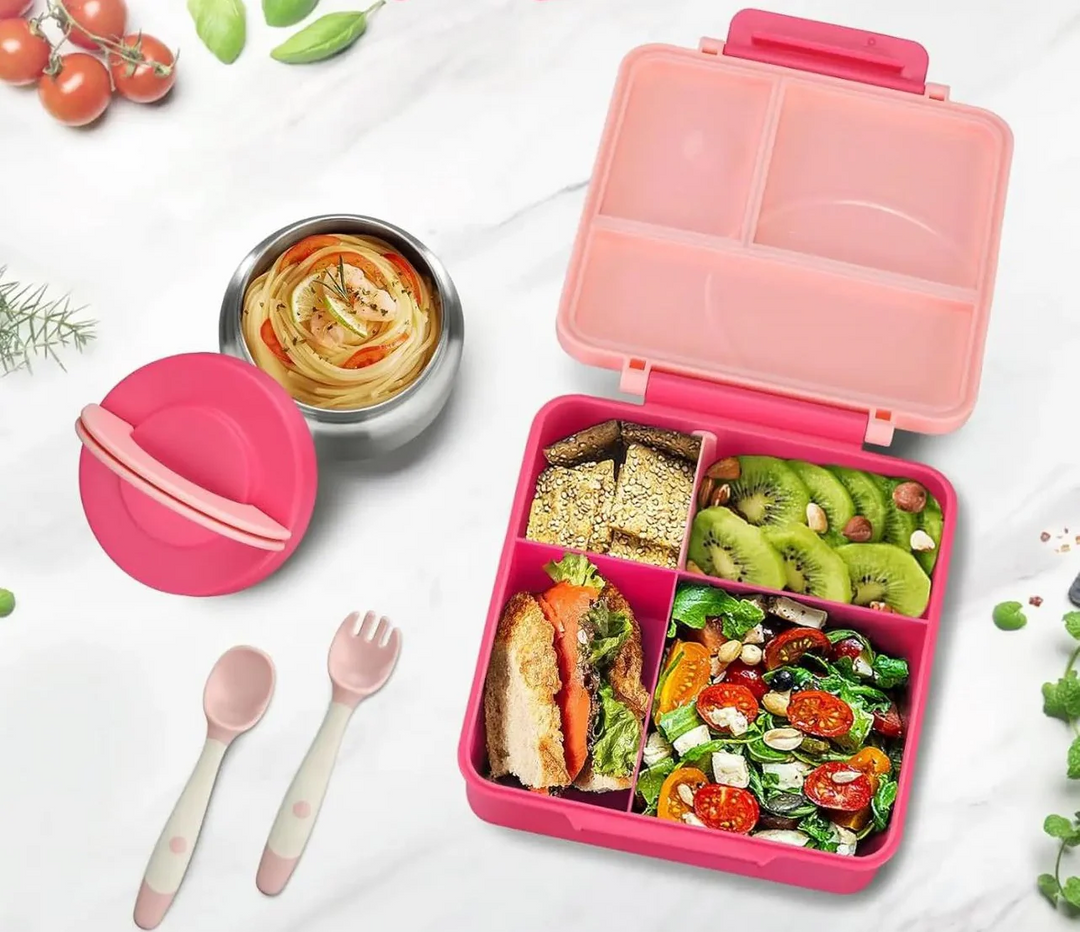 Munchbox - Boîte Bento Munch Isotherme, Fraise