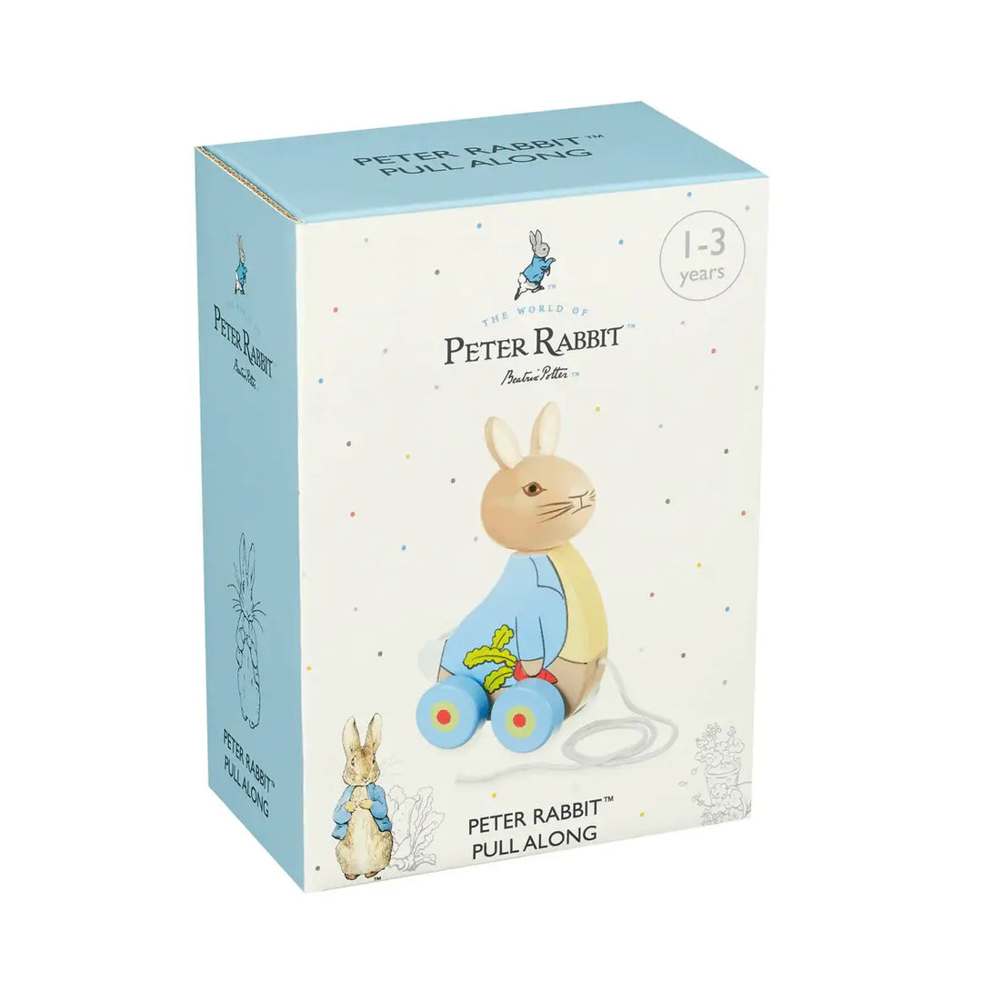 Orange Tree Toys - Jouet à Tirer en Bois, Pierre Lapin