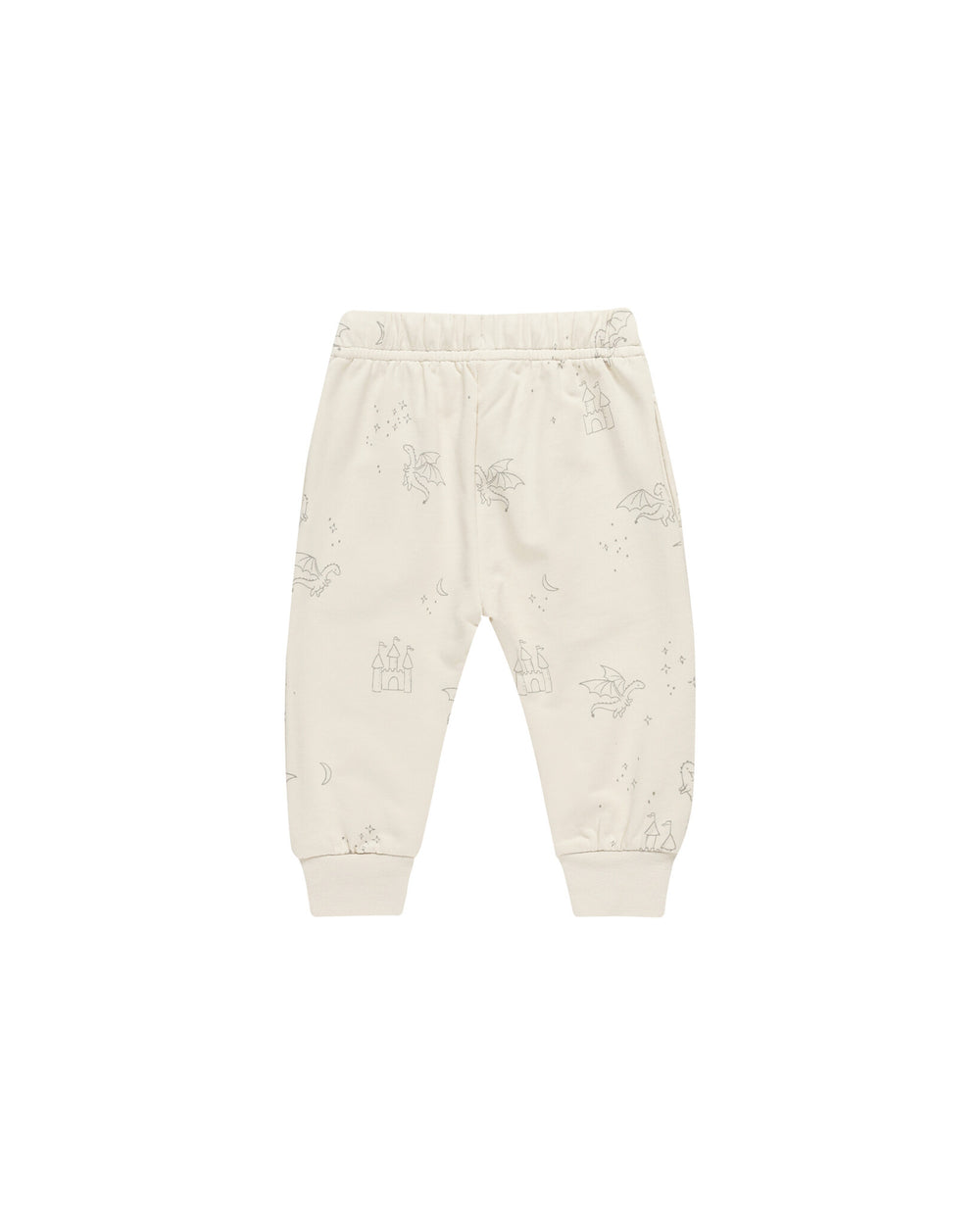 PRÉ-VENTE - Quincy Mae - Pantalon en Coton Éponge Biologique, Dragons