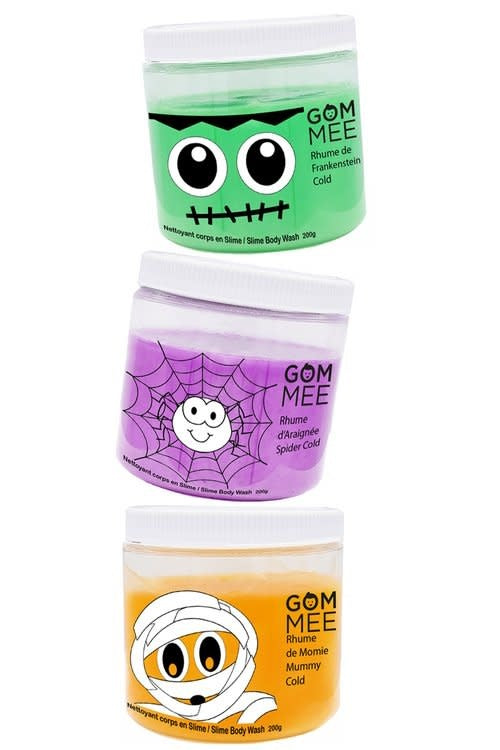 GOM.MEE - Nettoyant pour le Corps Slime avec Surprise, Rhume de Frankenstein