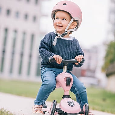 Trottinette 2-en-1 Highwaykick 1, Rose