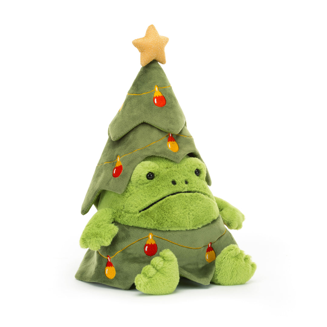 Jellycat - Grenouille Ricky en Sapin de Noël 11"