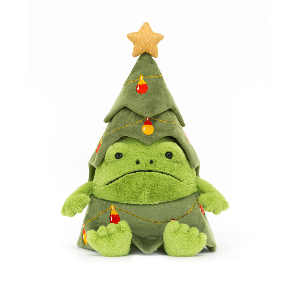 Jellycat - Grenouille Ricky en Sapin de Noël 11"