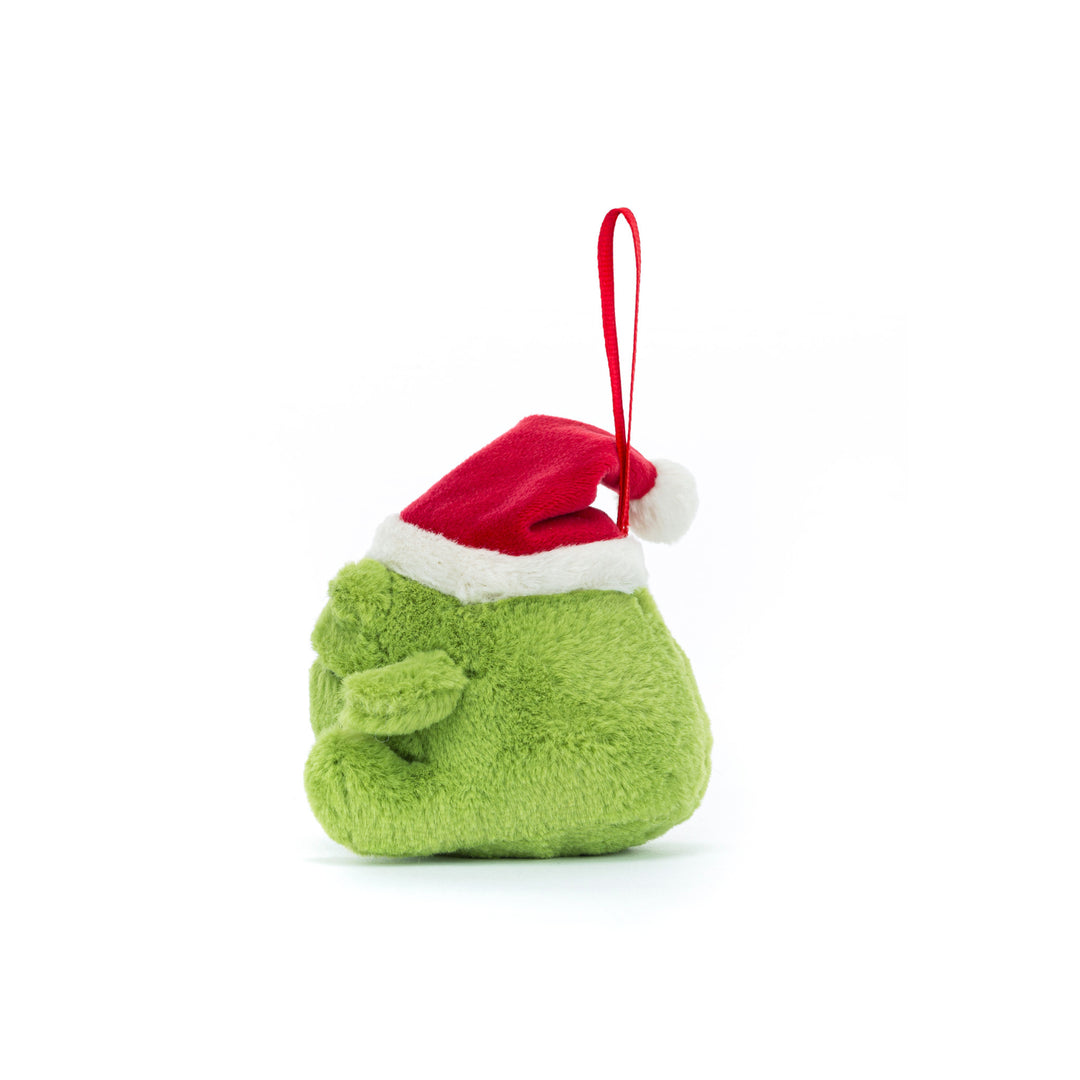 Jellycat - Décoration de Noël, Grenouille Ricky 3"