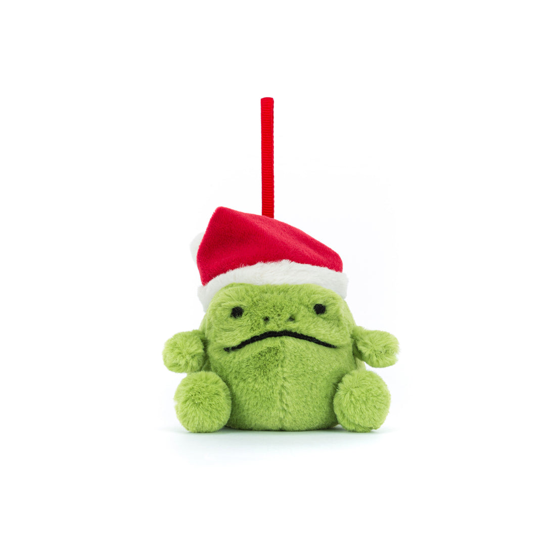 Jellycat - Décoration de Noël, Grenouille Ricky 3"