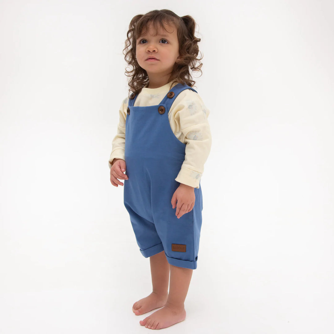 Bajoue - Short Organic Cotton Overall, Paradise