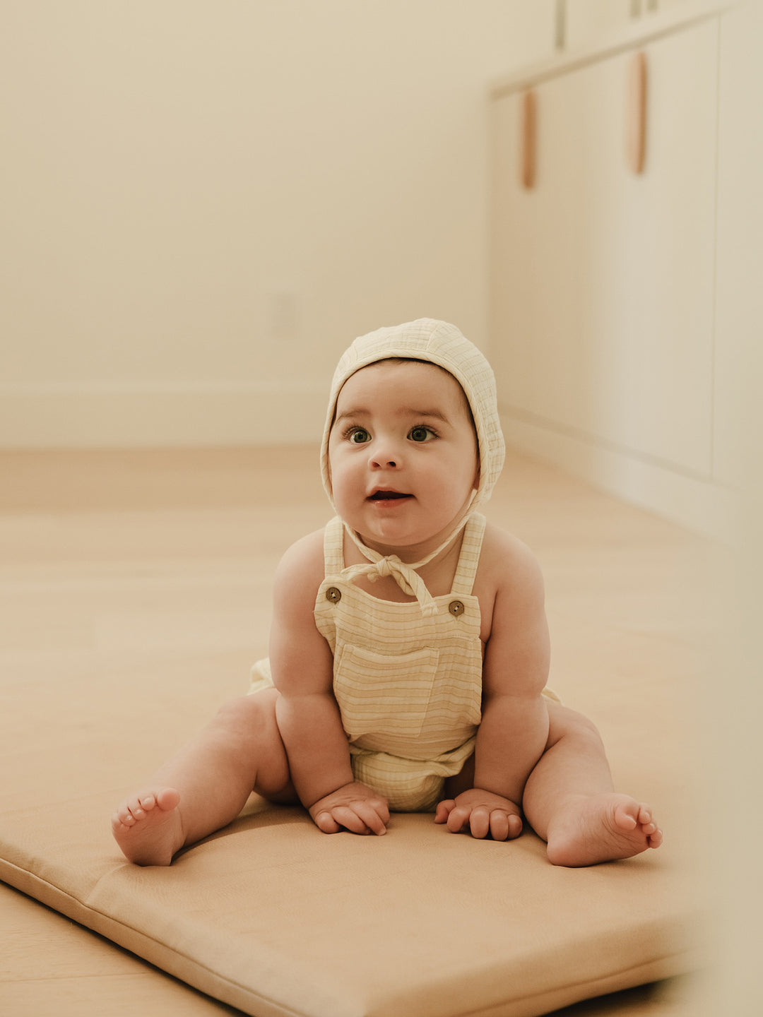 Quincy Mae - Hayes Overalls, Vintage Stripe