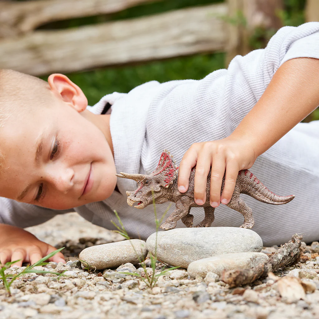 Schleich - Figurine Dinosaures, Tricératops